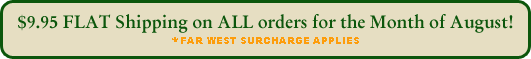 $9.95 Shipping for August 2009