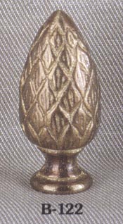 Brass Pinecone Finial