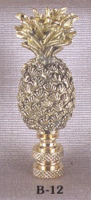 Solid Brass Pineapple Finial