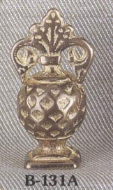 Pineapple with Scroll Finial