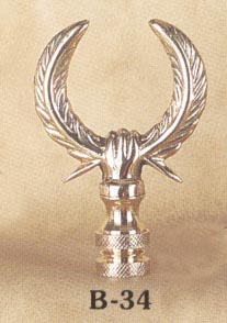 Solid Brass Wreath