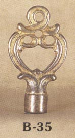 Antiqued Solid Brass
