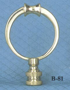 Brass Loop Finial