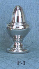 Pewter Finished Acorn