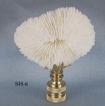 Mushroom Coral Finial