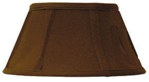 Brown Silk Shantung Swing Arm Shantung with Piping