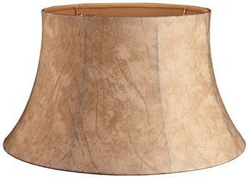 Faux Leather Floor Lamp Shade