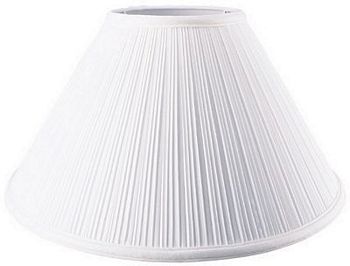 Coolie Cotton Mushroom Pleated Lampshade
