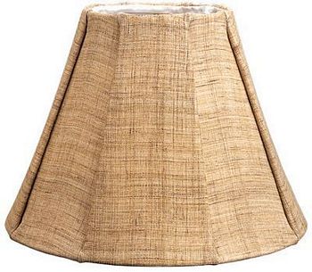 Empire Hand Loom Linen Lampshade