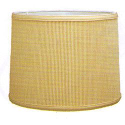 Shallow Drum Crystal Pleat Hardback Shade