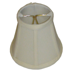 Silk Shantung Empire Chandelier Lampshade with Fabric Lining