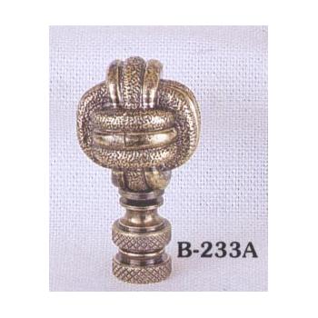 Sailing Knot Antique Finish Lamp Finial