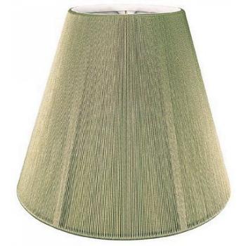Empire Silk String Chandelier Lampshade with Hand sewn Lining