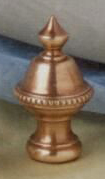 Antique Brass Beaded Knob Fan Pull Chain