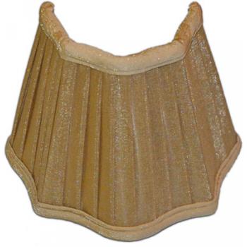 Beige Silk Pleated Sconce Shade