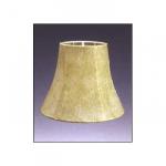 Faux Leather Bell Chandelier Lampshade w/ No Lining