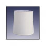 Silk Shantung Drum Lampshade with no Piping and fabric lining