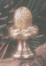 Antique Brass Acorn Fan Pull Chain