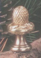 Antique Brass Acorn Fan Pull Chain