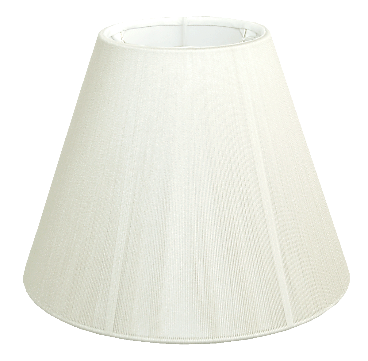 Empire Silk String Lampshade with Hand sewn Lining :: Lamp Shades ::  Brown's Lampshades