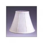 Empire Silk Shantung Lampshade with Fabric Lining