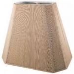 Rectangle Cut Corner Silk String Lampshade with Hand Sewn Soft Lining